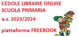 CEDOLE LIBRARIE ONLINE SCUOLA PRIMARIA A.S. 2023/2024 - PIATTAFORMA  ....