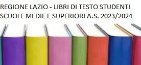 REGIONE LAZIO - LIBRI DI TESTO STUDENTI SCUOLE MEDIE E SUPERIORI  ....