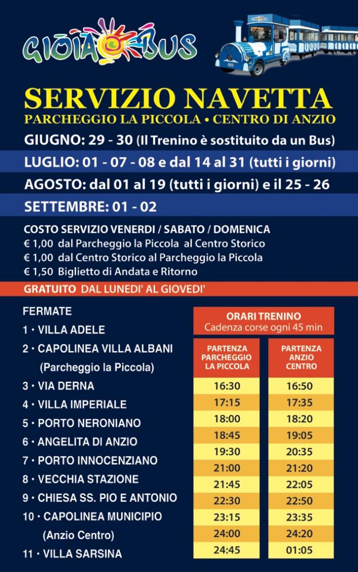 Percorso trenino