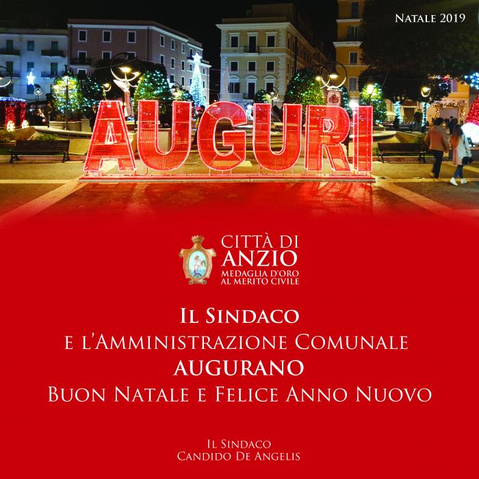 AUGURI DI BUON NATALE 2019