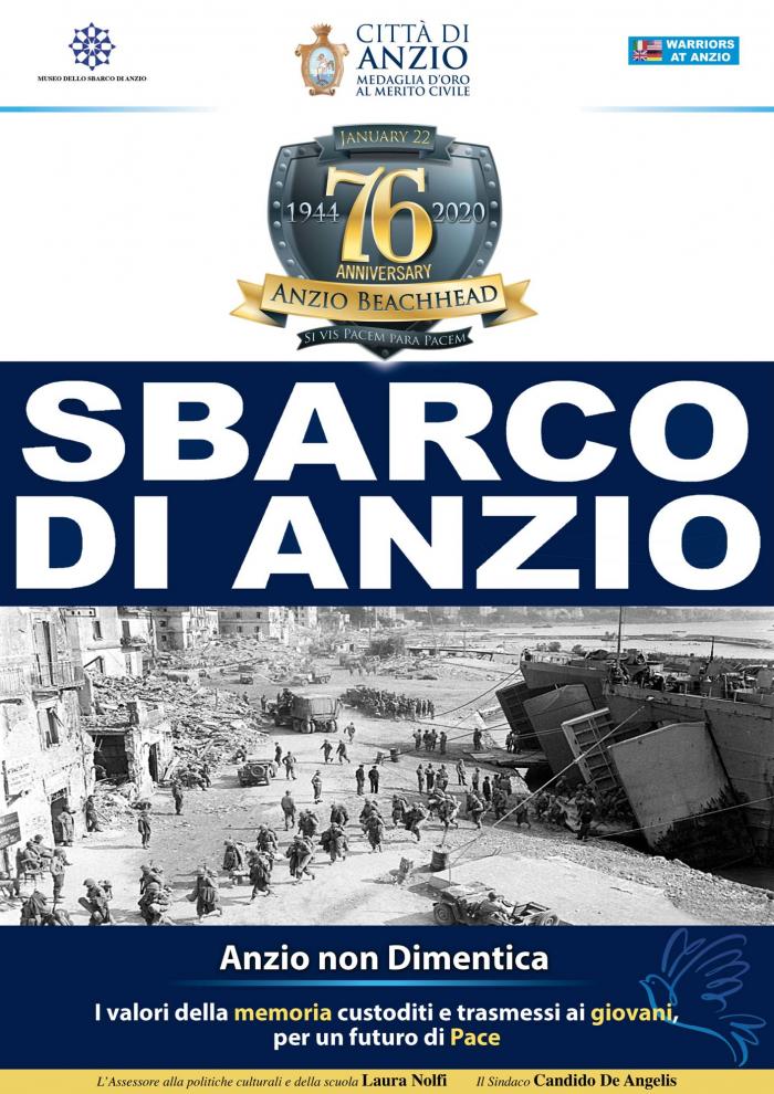 manifesto ufficiale 76 dello Sbarco