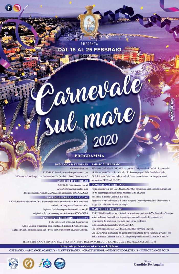 carnevale sul mare 2020
