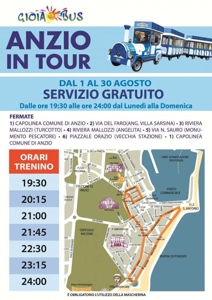 Anzio in tour