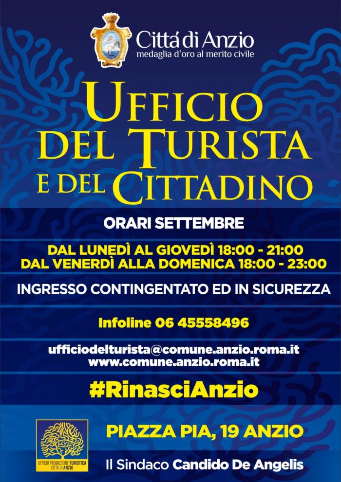 ufficio turista orari