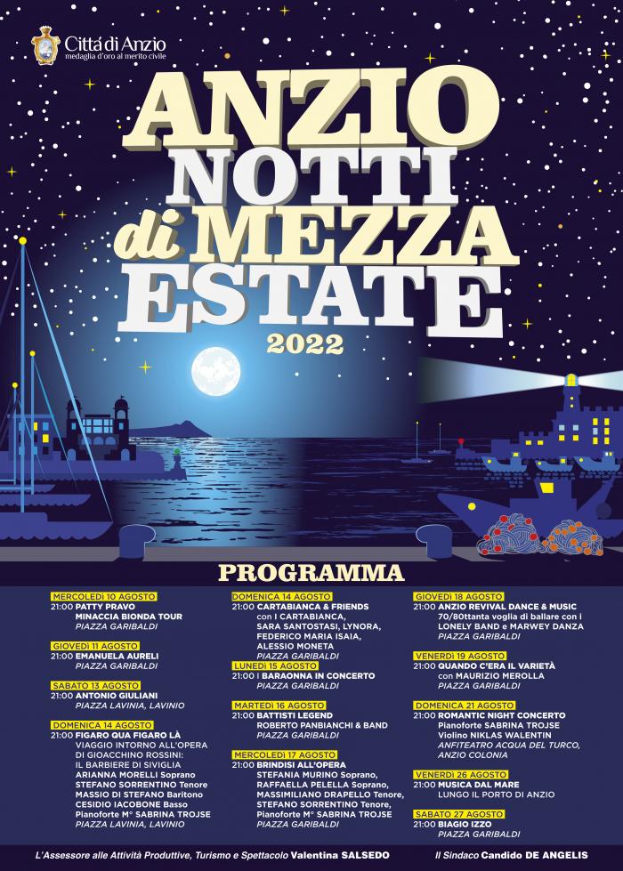 notti di mezza estate agosto