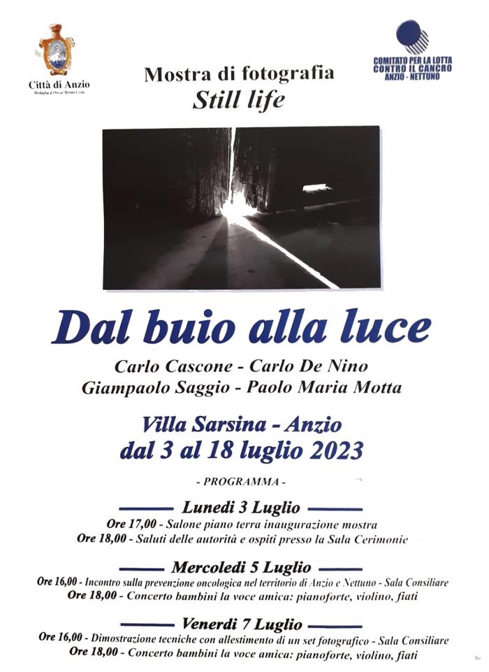 DAL BUIO ALLA LUCE