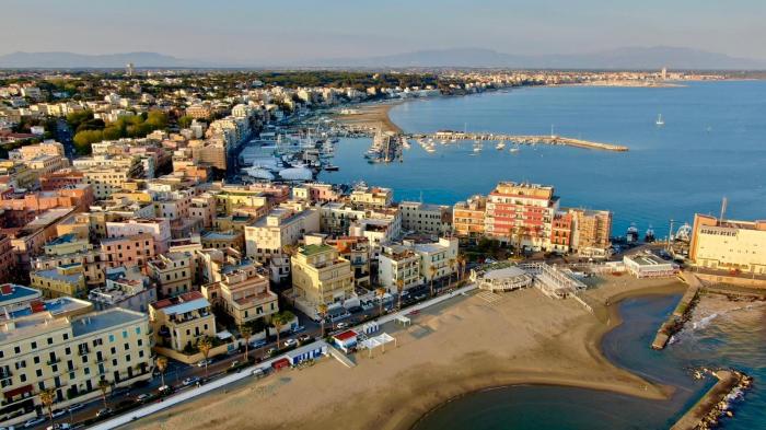 vista su Anzio