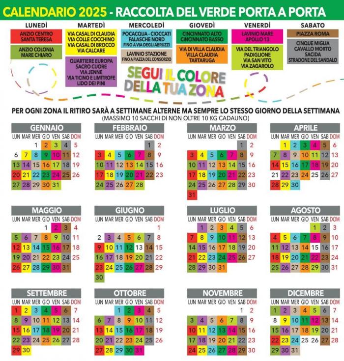 calendario rifiuti2025