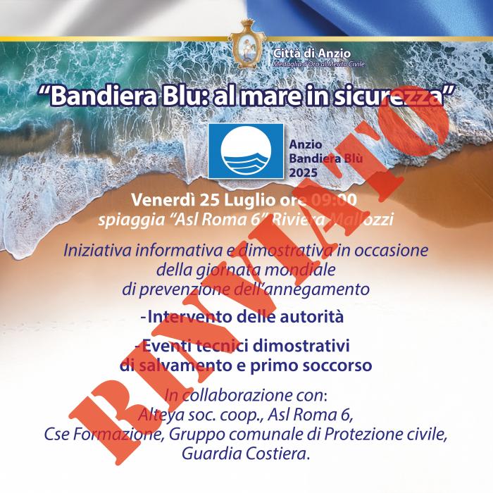 manifestazione rinviata