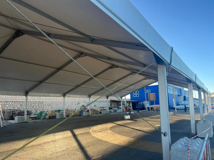 Foto tendone per sacra Sapori di mare