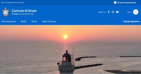 Home page nuovo sito