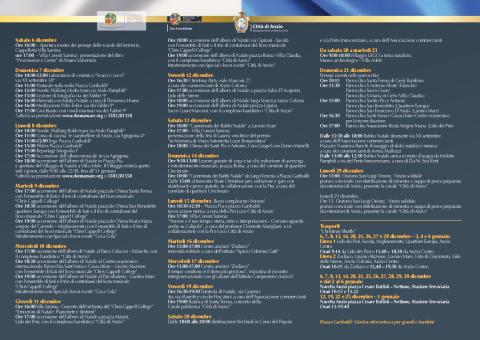 Il programma di Natale, un mare di emozioni