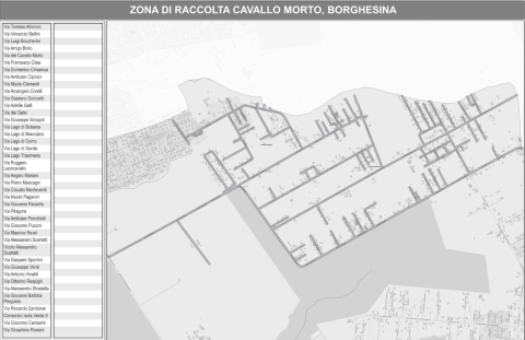 Calendario verde Cavallo morto