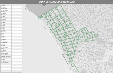 Calendario verde Cincinnato