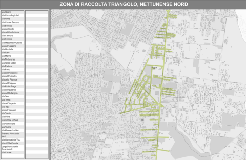 Calendario Verde nettunense nord