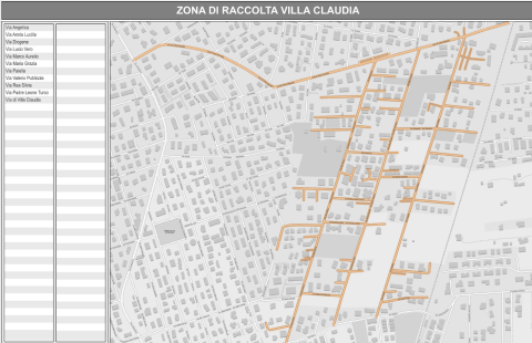 Calendario verde Villa Claudia