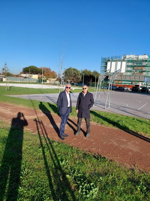Il sindaco e il vice al Parco Zodiaco