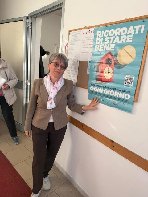 L'assessore Rita Pollastrini al centro anziani Zodiaco