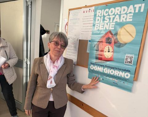 L'assessore Pollastrini al centro anziani Zodiaco