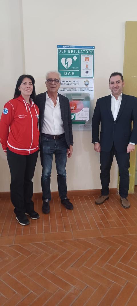 Il defibrillatore a Villa Sarsina
