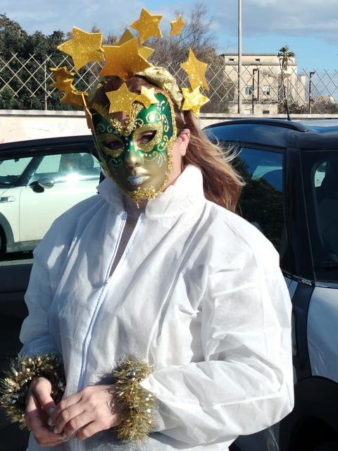 Una delle maschere presenti