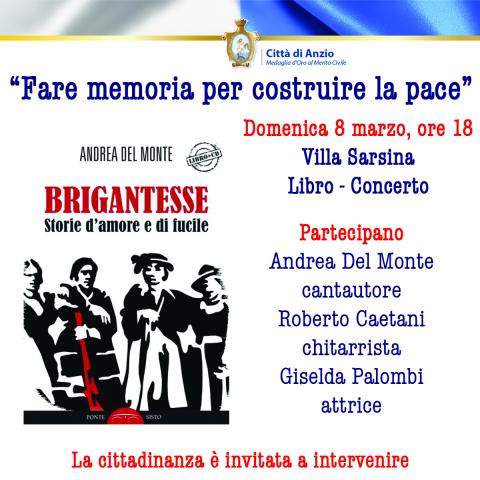 La card social dell'evento