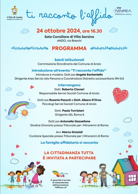La locandina dell'evento