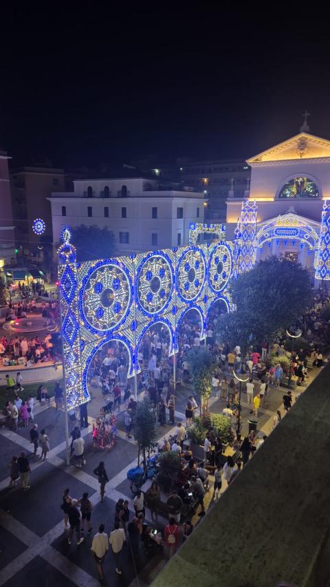 Il rientro del Santo in piazza Pia