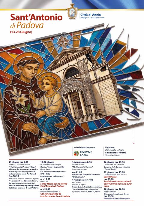 Il manifesto di Sant'Antonio 2026