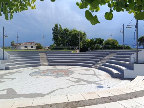 Il rinnovato parco "Simonetta Colaceci"