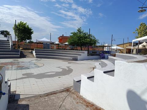 Il rinnovato parco "Simonetta Colaceci"