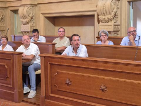 Consiglieri e assessori presenti all'incontro