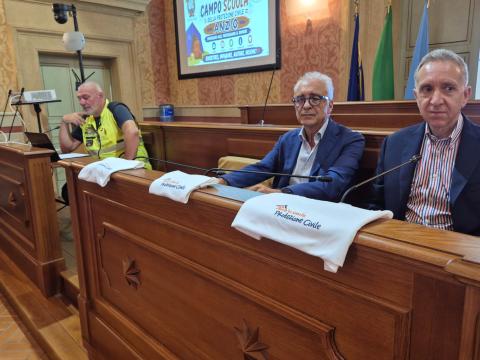 Il sindaco e l'assessore Somma