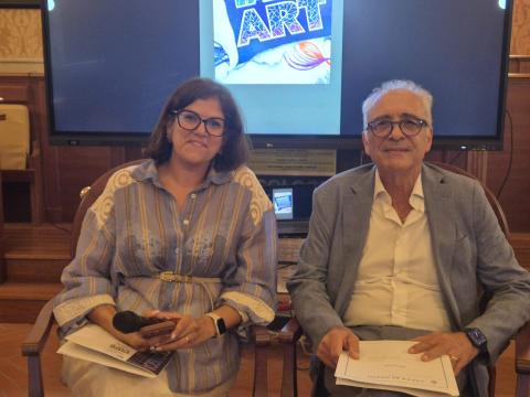 L'assessore Valentina Corrado e il sindaco Aurelio Lo Fazio