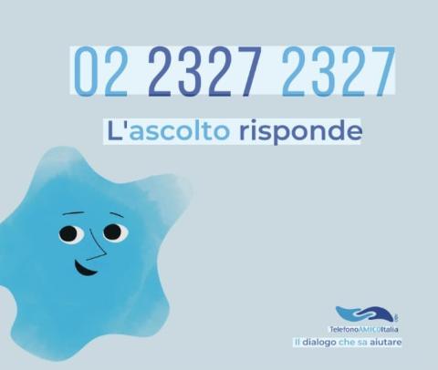 La card di telefono amico