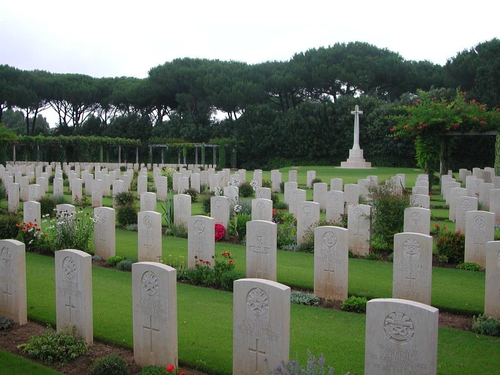 Beach head war cemetery