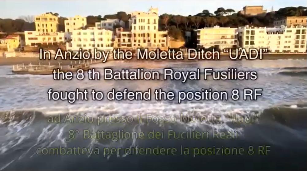 L'home page del video di Zanoni