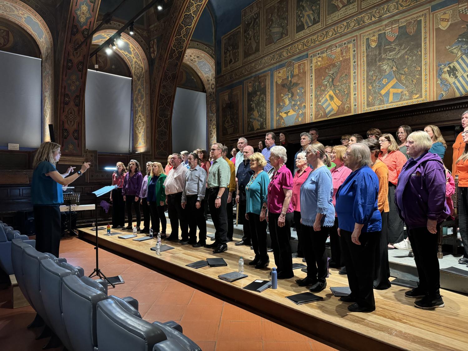 Il coro Great Bowden Recital Trust.