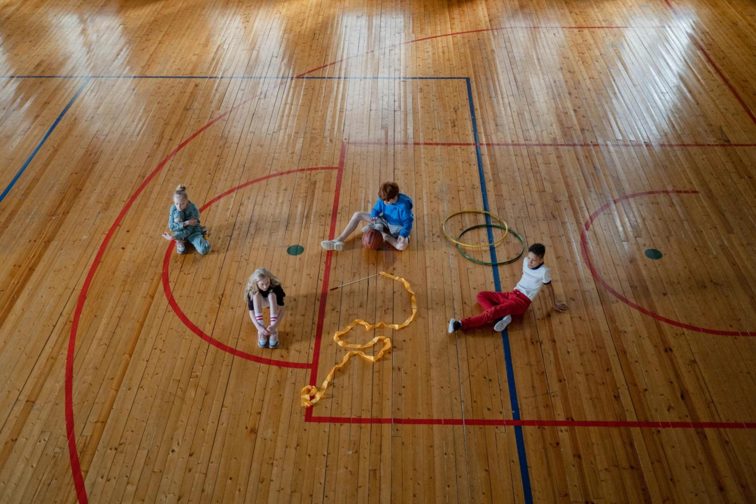 Bambini in palestra