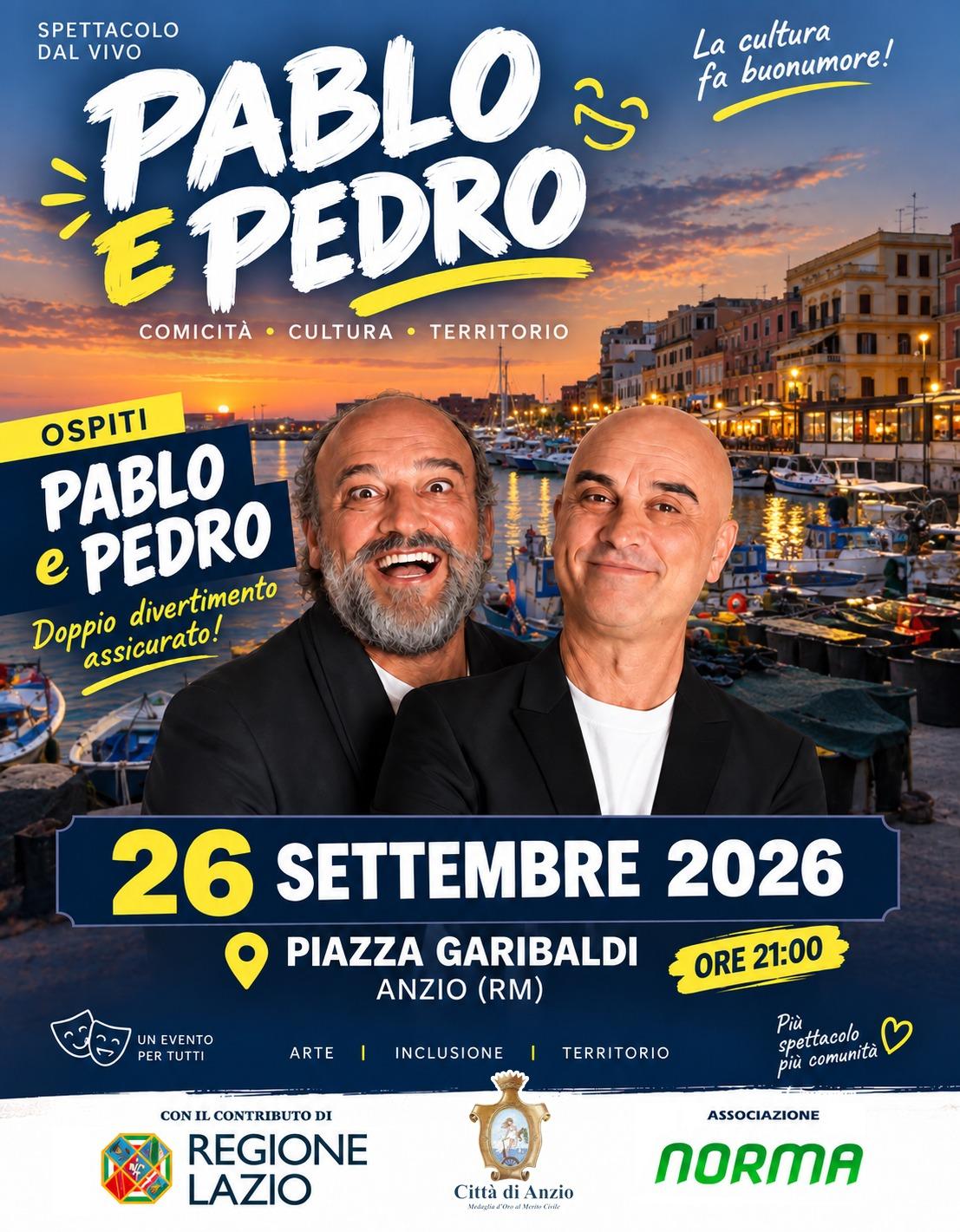 locandina Pablo e Pedro
