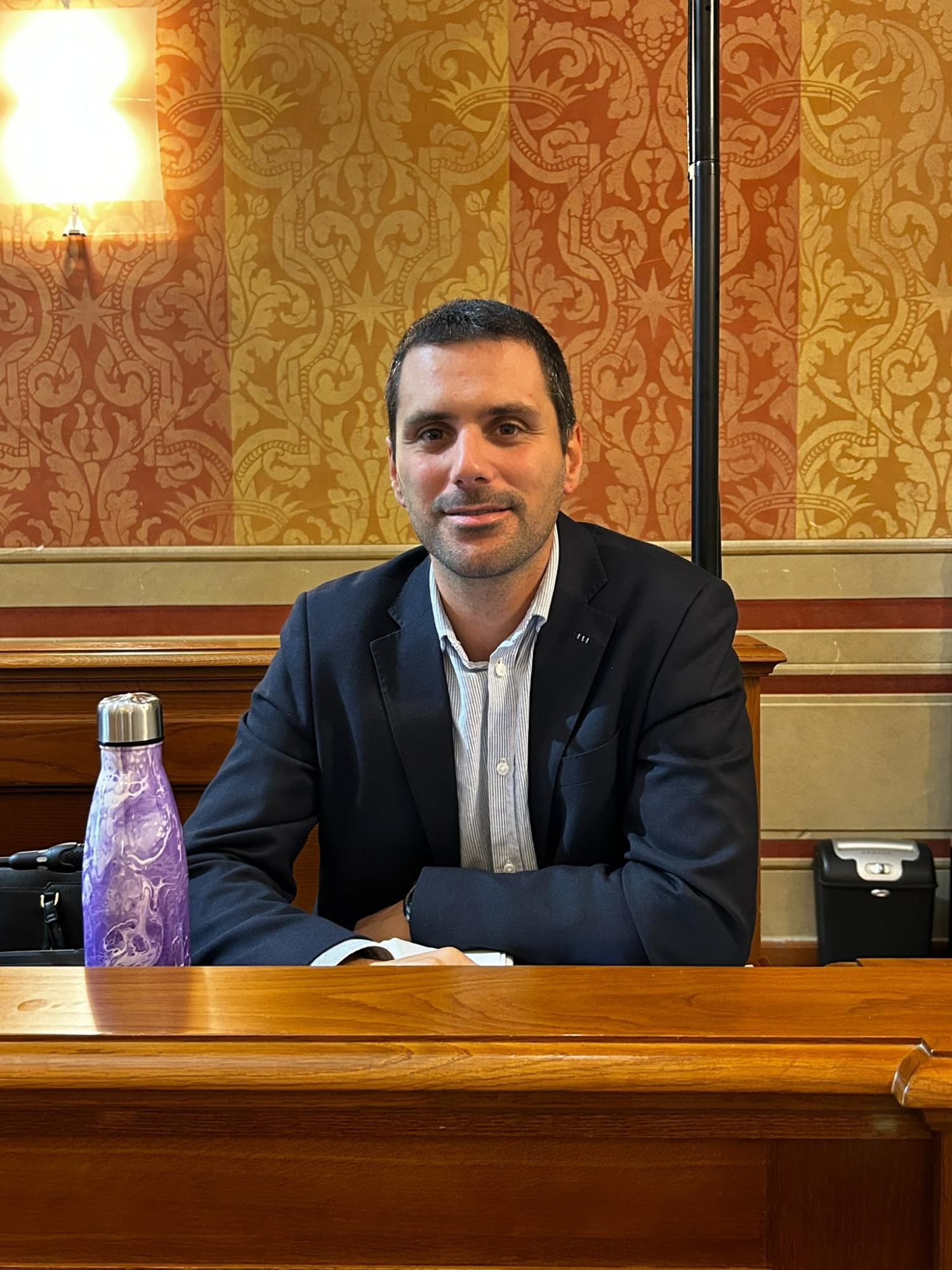 L'assessore Luca Brignone
